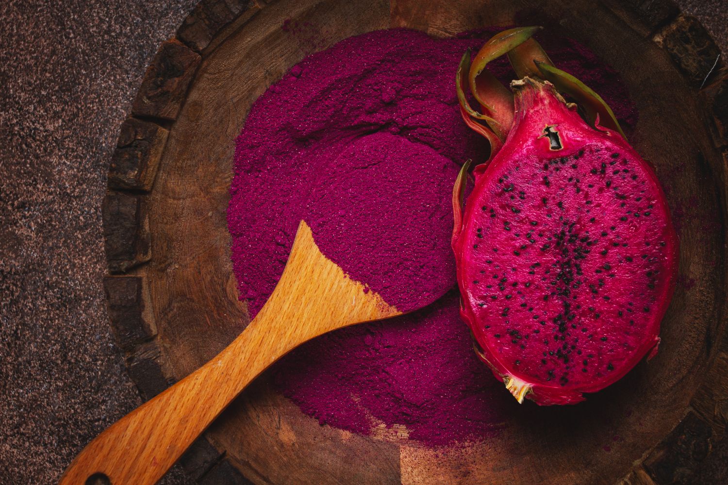freeze dried dragron fruit powder